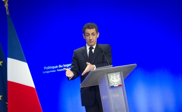 Nicolas Sarkozy. (LIONEL BONAVENTURE/AFP/Getty Images)