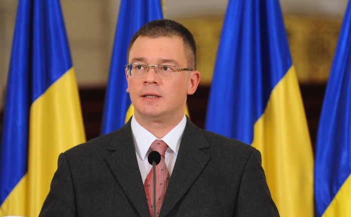 Noul premier român, Mihai Răzvan Ungureanu. (DANIEL MIHAILESCU / AFP / Getty Images)