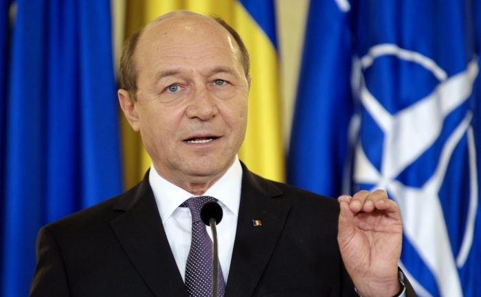 Preşedintele Traian Băsescu. (Administraţia prezidenţială)