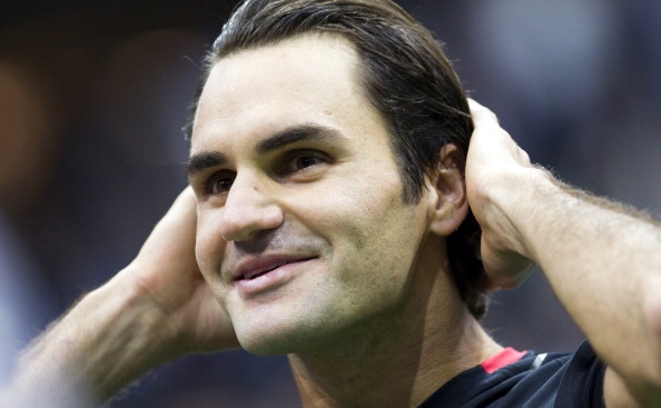 Elveţianul Roger Federer.
