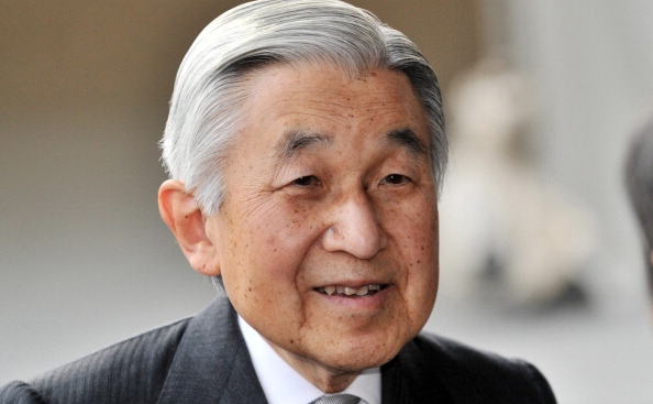 Împăratul japonez Akihito.