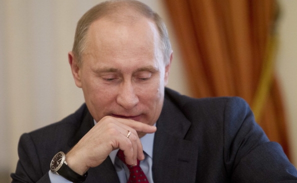 Premierul rus, Vladimir Putin. (MISHA JAPARIDZE/AFP/Getty Images)