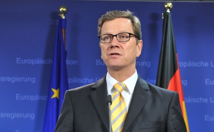 Ministrul german de Externe, Guido Westerwelle.