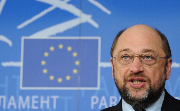 Preşedintelui Parlamentului European, Martin Schulz. (JOHN THYS/AFP/Getty Images)