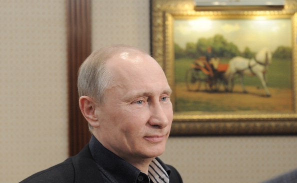 Premierul rus, Vladimir Putin. (ALEXEY DRUZHININ/AFP/Getty Images)