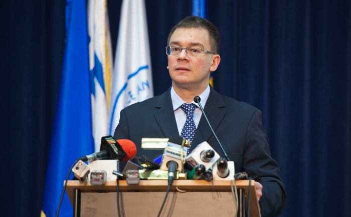 Premierul român, Mihai-Răzvan Ungureanu. (gov.ro)