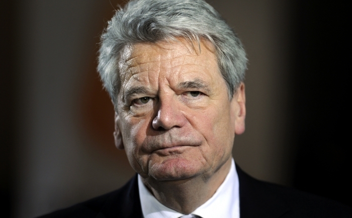 Preşedintele german, Joachim Gauck.