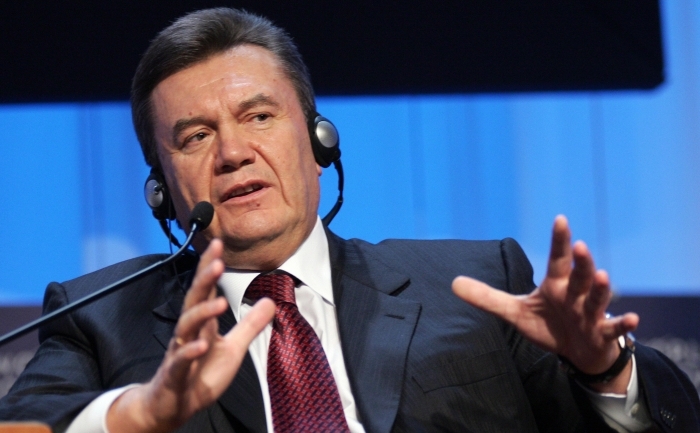 Preşedintele Ucrainei, Viktor Ianukovici. (PIERRE VERDY / AFP / Getty Images)