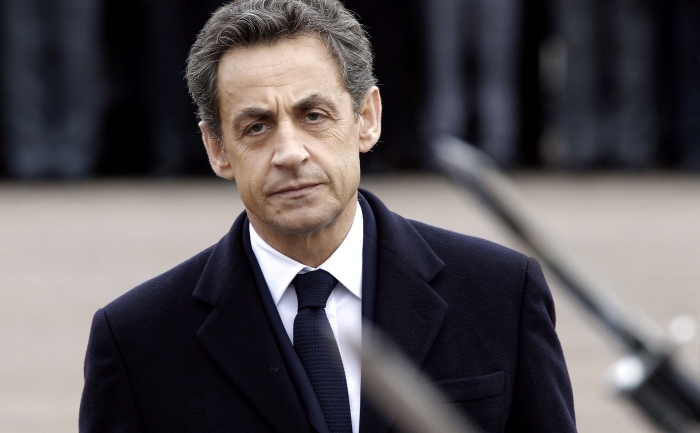 Preşedintele francez, Nicolas Sarkozy.