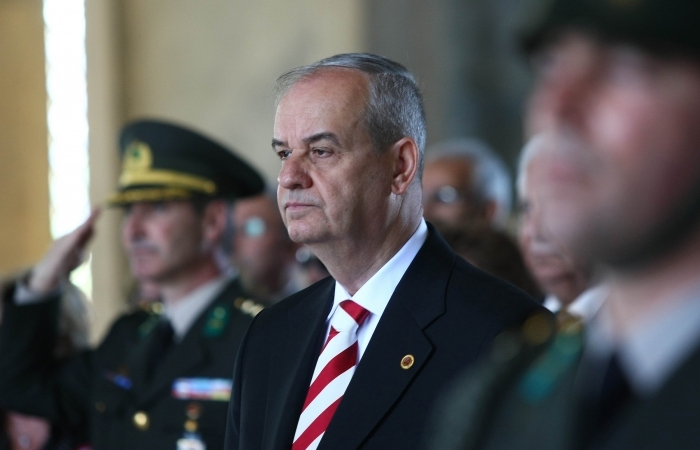 General turc Ilker Basbug (C), mai 2012 în Ankara