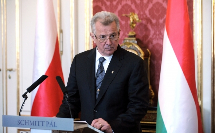 Preşedintele demisionar al Ungariei, Pal Schmitt. (ATTILA KISBENEDEK / AFP / Getty Images)
