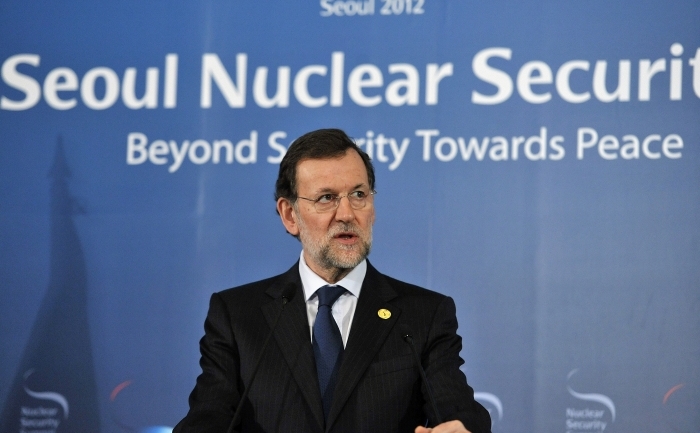 Premierul spaniol, Mariano Rajoy. (NICOLAS ASFOURI / AFP / Getty Images)