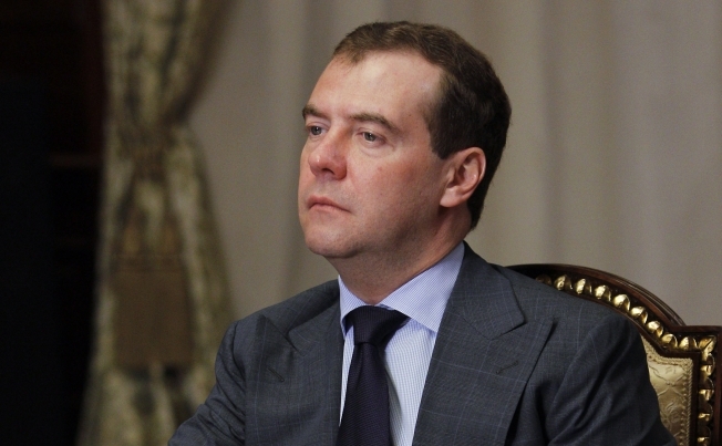 Dimitri Medvedev. (VLADIMIR RODIONOV / AFP / Getty Images)