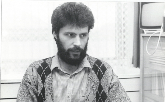 Mircea Băjan în 1988. (Prin amabilitatea dlui Mircea Bajan)