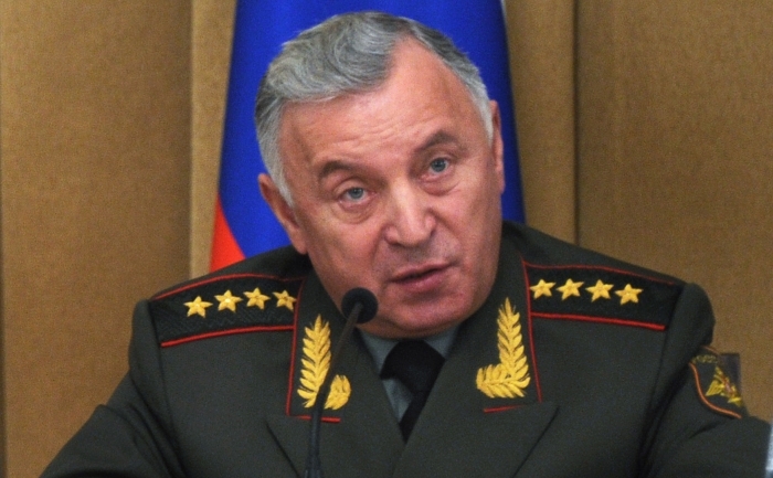 Şeful statului major rus, Gen. Nikolai Makarov, decembrie 2011