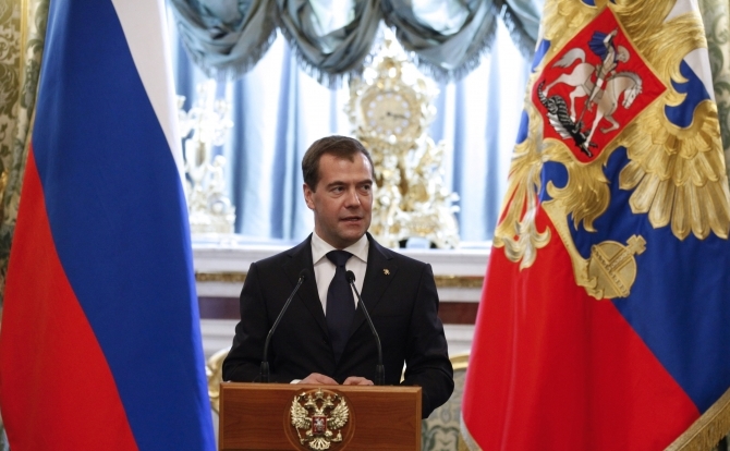 Dimitri Medvedev. (DMITRY ASTAKHOV / AFP / GettyImages)