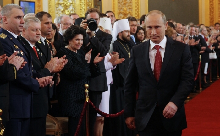 Vladimir Putin, noul preşedinte al Rusiei.
