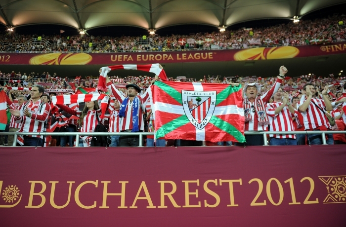 FINALA EUROPA LEAGUE 2012. Meciul Atletico Madrid - Athletic Bilbao, 9 mai, stadionul National Arena din Bucureşti (ANNE-CHRISTINE POUJOULAT / AFP / GettyImages)