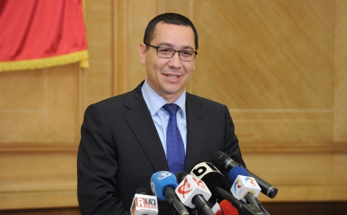 Premierul Victor Ponta. (www.gov.ro)