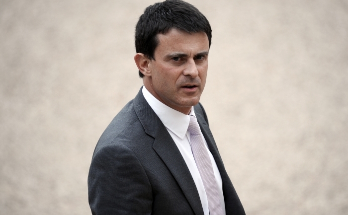 Ministrul de interne francez, Manuel Valls.