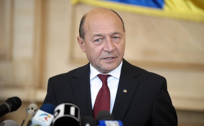 Declaraţie de presă a preşedintelui Traian Băsescu. (Administraţia prezidenţială)