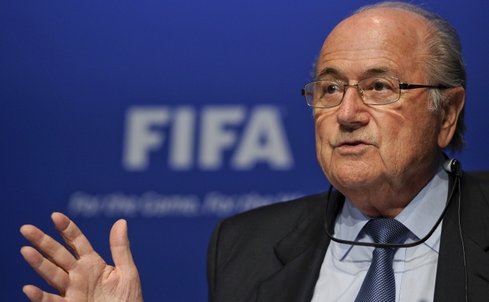Preşedintele FIFA, Joseph Blatter.
