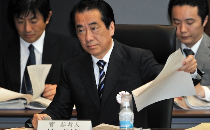 Fostul prim-ministru japonez Naoto Kan în Tokyo, pe 28 mai, în faţa unei comisii parlamentare de investigare a dezastrului nuclear Fukushima.