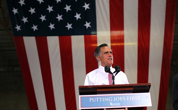 Mitt Romney. (Justin Sullivan / Getty Images)