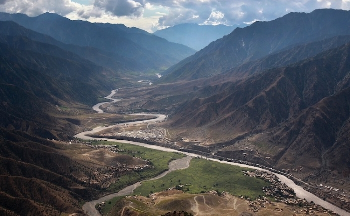 Râul Kunar, 1 septembrie 2011 în provincia Kunar, aceeaşi provincie unde atacurile  recente ale NATO l-au ucis pe al doilea cel mai puternic lider  Al-Qaeda din Afganistan