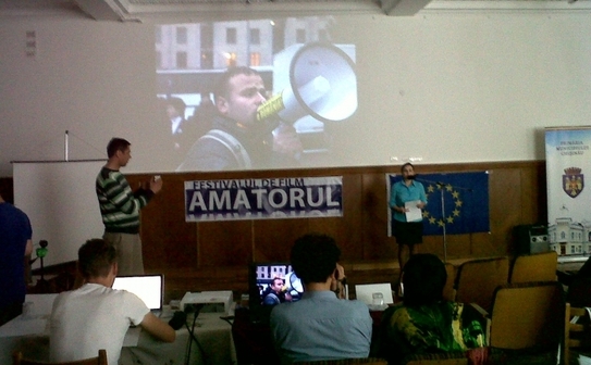 Festivalul de Film ”AMATORUL” şi-a decernat premianţii, 9 mai 2012, Chişinău (Tatiana Chiriac / The Epoch Times)
