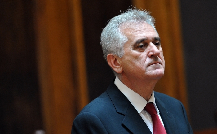 Preşedintele sârb Tomislav Nikolic.