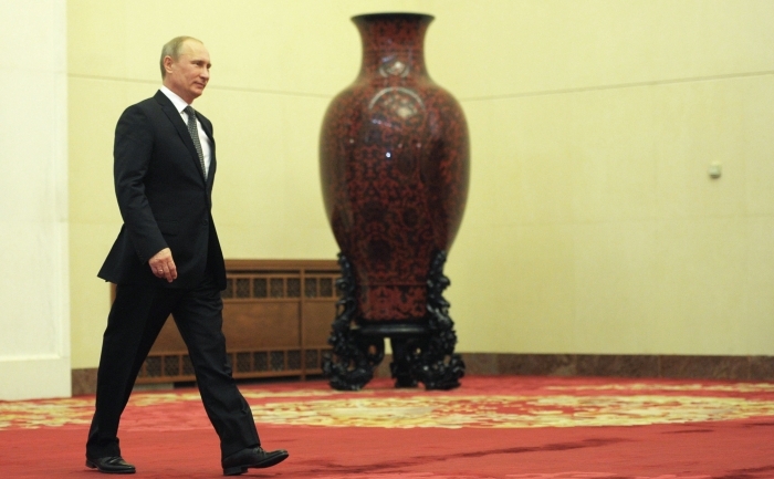 Preşedintele Federaţiei Ruse, Vladimir Putin. (ALEXEY DRUZHININ / AFP / GettyImages)