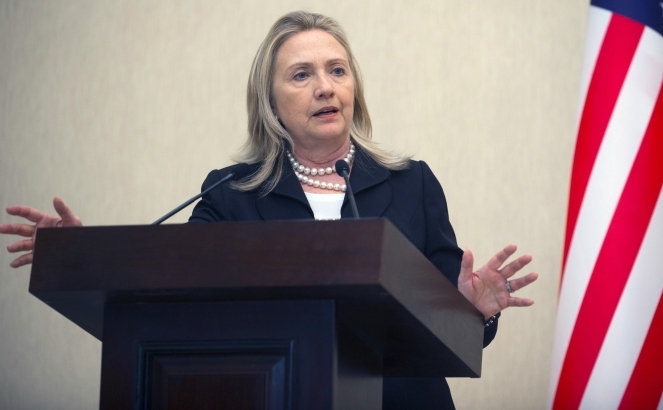 Secretarul de stat al SUA, Hillary Clinton. (SAUL LOEB / AFP / GettyImages)