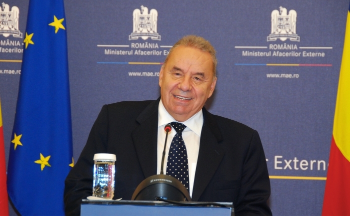 Ministrul de externe, Andrei Marga. (www.mae.ro)