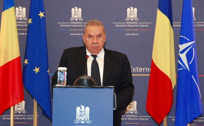 Ministrul de externe, Andrei Marga. (www.mae.ro)