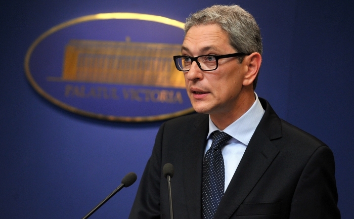 Briefing de presă susţinut de purtătorul de cuvânt al Guvernului, Andrei Zaharescu. (www.gov.ro)