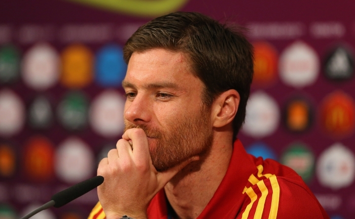Mijlocaşul Xabi Alonso. (Handout / UEFA via Getty Images)