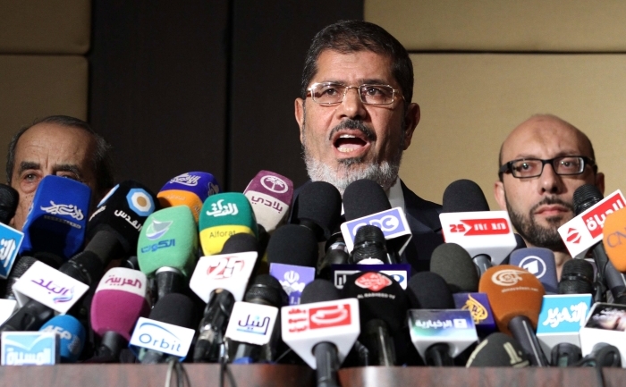 Noul preşedinte egiptean, Mohamed Morsi. (- / AFP / GettyImages)