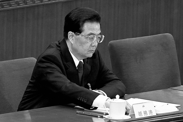 Liderul chinez Hu Jintao la Congresul Naţional al Poporului, 14 martie.