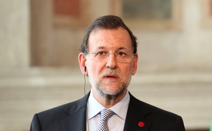 Premierul spaniol, Mariano Rajoy, 22 iunie 2012 în Roma (Franco Origlia / Getty Images)