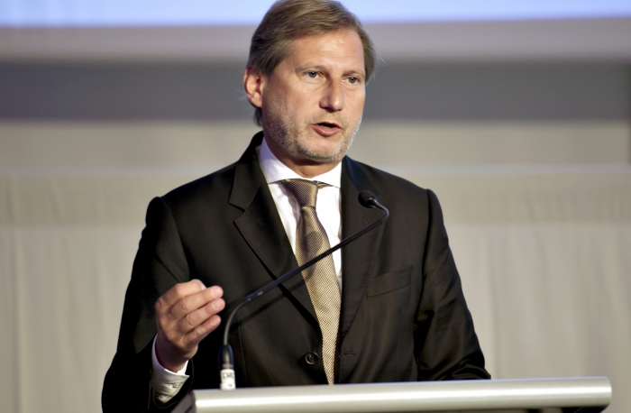 Comisarului european pentru Politică Regională, Johannes Hahn. (KELD NAVNTOFT / AFP / GettyImages)