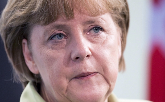 Cancelarul german Angela Merkel, 3 iulie 2012 în Berlin