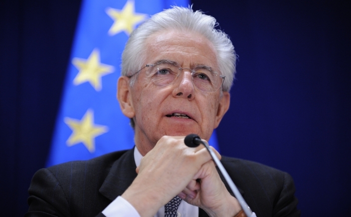 Premierul italian, Mario Monti.