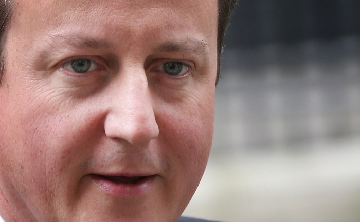 Premierul britanic David Cameron, în 10 Downing St, 10 iulie 2012 (Peter Macdiarmid / Getty Images)