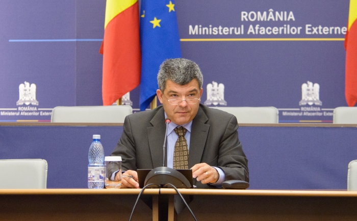 Secretarul de stat şi purtătorul de cuvânt al MAE, Ovidiu Dranga