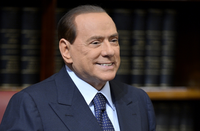 Fostul premier italian, Silvio Berlusconi. (FILIPPO MONTEFORTE / AFP / GettyImages)