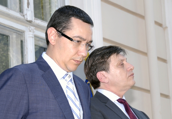 Crin Antonescu şi Victor Ponta (Epoch Times România)