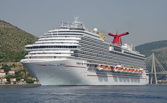 Vas de croazieră. (Andy Newman / Carnival Cruise Lines via Getty ImagesFOR EDITORIAL USE ONLY)