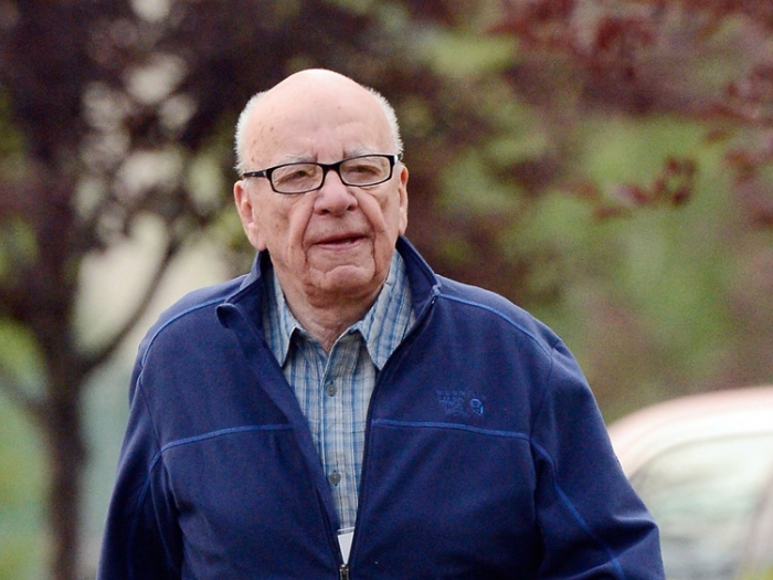 Rupert Murdoch, CEO al News Corporation, 13 iulie 2012 în Sun Valley, Idaho.