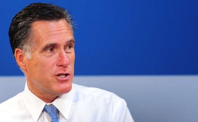 Mitt Romney, candidatul virtual la preşedinţia SUA al Partidului Republican. (FREDERIC J. BROWN / AFP / GettyImages)